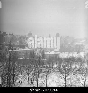 Varsovie, 1969-11-26.Widok na Stare Miasto W Warszawie od strony Wis³y. uu PAP/Boles³aw Miedza Varsovie, 26 novembre 1969.Vue sur la vieille ville de Varsovie depuis la direction de la Vistule. uu PAP/Boleslaw Miedza Banque D'Images