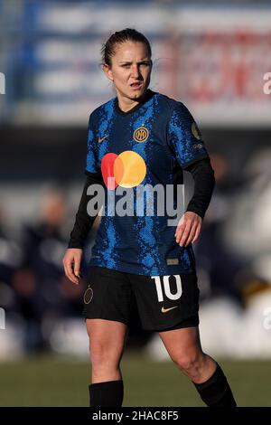 Suning Centre, Milan, Italie, 11 décembre 2021,Tatiana Bonetti (FC Internazionale) pendant Inter - FC Internazionale vs US Sassuolo - italienne Footba Banque D'Images