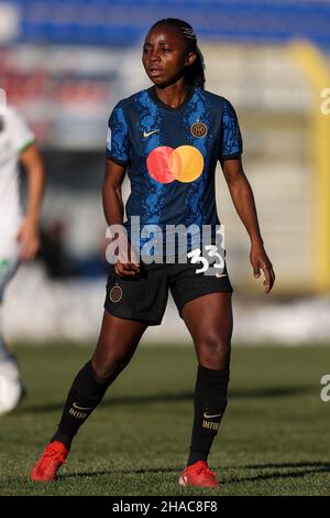 Suning Centre, Milan, Italie, 11 décembre 2021,Ajara Nchout (FC Internazionale) pendant Inter - FC Internazionale vs US Sassuolo - football italien Banque D'Images