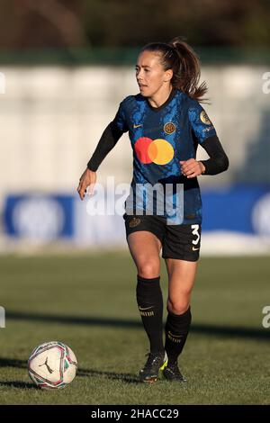 ELIN Landstrom (FC Internazionale) en action pendant Inter - FC Internazionale vs US Sassuolo, football italien Serie A Women Match à Milan, Italie, décembre 11 2021 Banque D'Images