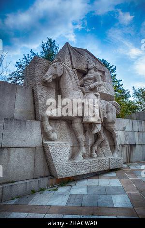 Complexe commémoratif national d'Apriltsi dans la ville historique de Panagyurishte, région de Pazardzhik, Bulgarie Banque D'Images