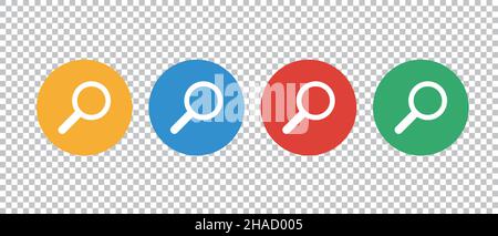 Un ensemble d'icônes colorées car elles peuvent être utilisées universellement dans différentes scènes. Illustration de Vecteur