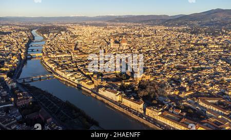 Antenne de Florence, Italie Banque D'Images