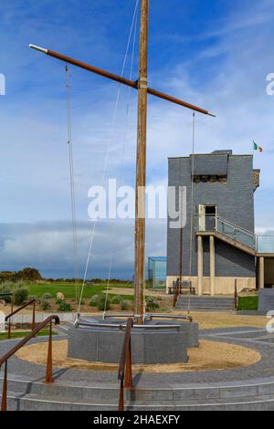 Mémorial Lusitania, ancien chef de Kinsale, comté de Cork, Irlande Banque D'Images