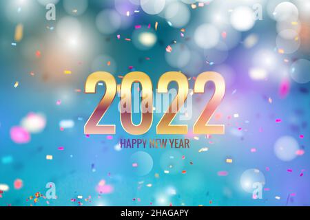 Nouvel an et fond de Noël, affiche, carte, invitation, prospectus ou autre élément de design pour votre projet de vacances Banque D'Images