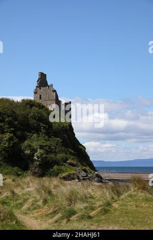 Château de Greenan, Ayr Banque D'Images