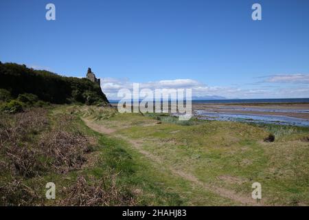 Château de Greenan, Ayr Banque D'Images