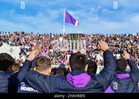 Florence, Italie.11th décembre 2021.Supercoppa Primavera pendant ACF Fiorentina vs US Salernitana, football italien série A match à Florence, Italie, décembre 11 2021 crédit: Independent photo Agency/Alay Live News Banque D'Images