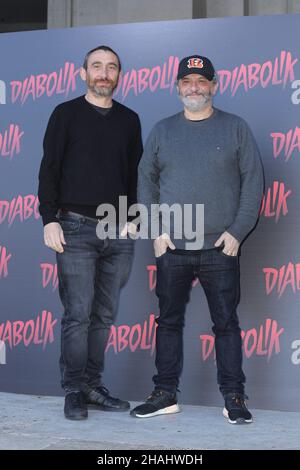 Rome, Italie.13th décembre 2021.Rome, photocall du film « Diabolik ».Photo : Manetti bros crédit : Agence de photo indépendante/Alamy Live News Banque D'Images