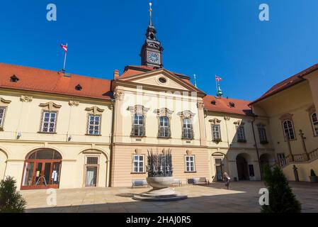 Brno (Brünn): Nouvel hôtel de ville, in , Jihomoravsky, Moravie du Sud, Südmähren,Tchèque Banque D'Images