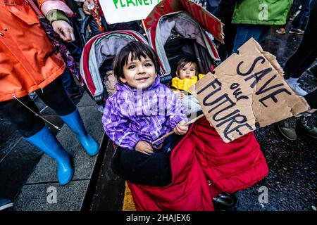 Journée mondiale d'action pour la justice climatique COP26 Glasgow, Écosse, Royaume-Uni.100 000 personnes ont manifesté le 6th novembre 2021 dans le cadre des pourparlers sur le changement climatique. Banque D'Images