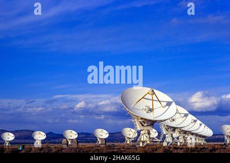 National Radio Astronomy Observatory Socorro au Nouveau-Mexique Banque D'Images