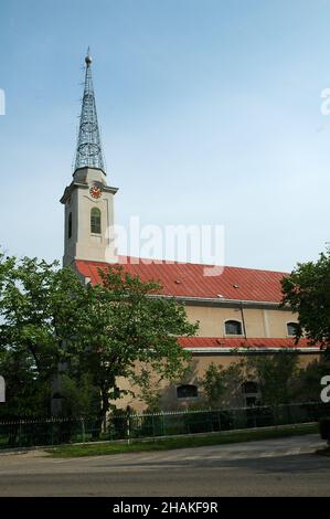 ADA, SERBIE - 29 avril 2006 : ADA Serbie 2003, 2006 et 2011 Église catholique romaine du Saint-Esprit.L'église a été construite en 1795 dans le néo-baroque Banque D'Images