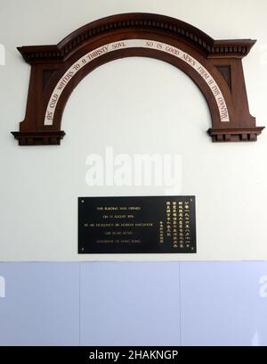 L'intérieur du bureau de poste général de Hong Kong. Banque D'Images