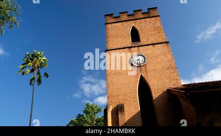 Ancien bâtiment de l'église au Sri Lanka, Kandy City Banque D'Images