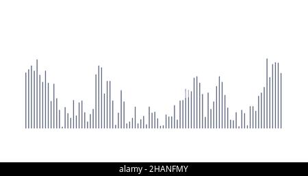Graphique linéaire abstrait graphique d'affaires, graphique linéaire et du marché boursier.Illustration vectorielle de stock isolée Illustration de Vecteur