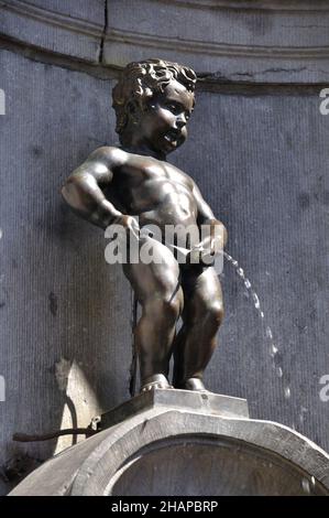 Manneken-pis Banque D'Images