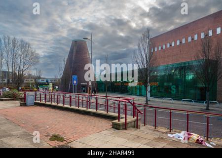 09.10.2021 St Helens, Merseyside, le musée du verre de St Helens, Merseyside.Éditorial Banque D'Images