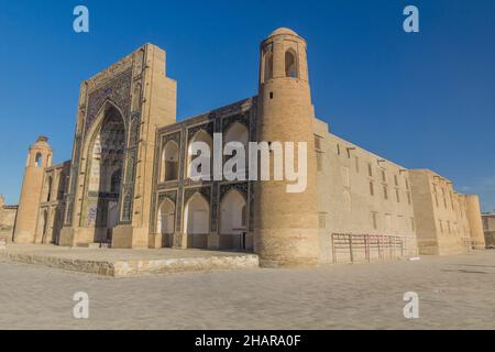 Abdulaziz Khan Madrasa à Boukhara, Ouzbékistan Banque D'Images