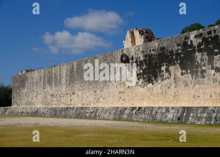 Mexique Chichen Itza - Gran Juego de pelota Banque D'Images