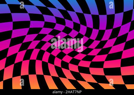 Art moderne abstrait, texture à carreaux.Vecteur. Illustration de Vecteur