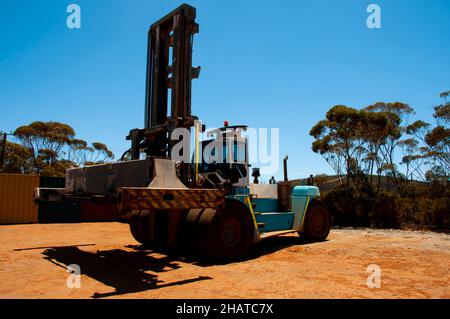 Chariot élévateur Hyster haute capacité Banque D'Images