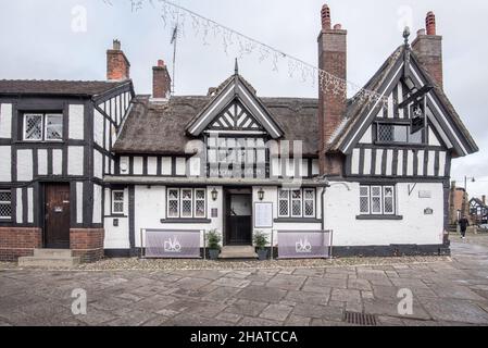 Le Black Bear Inn Sandbach Cheshire Banque D'Images