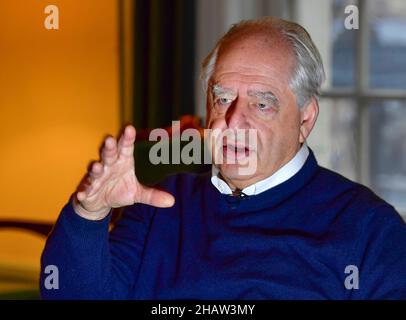 L'artiste sud-africain William Kentridge photographié à Stockholm, Suède, le 27 octobre 2021.Photo: Jonas Ekstromer / TT / code 10030 Banque D'Images