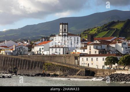 Vila Franca do Campo, l'île de São Miguel, Açores, Portugal Banque D'Images