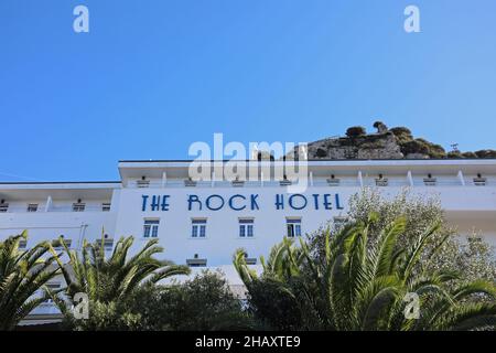 Le Rock Hotel construit en 1932 Banque D'Images