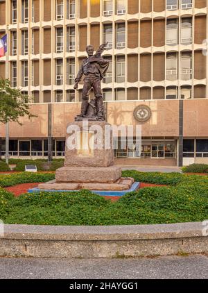 Galveston, Texas, États-Unis - 23 novembre 2021 : le palais de justice du comté de Galveston Banque D'Images