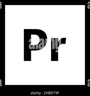 Ic ne de l application Adobe Premiere Pro mise en vidence sur