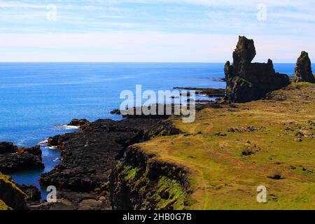 Côte sud de Londrangar Coas Banque D'Images