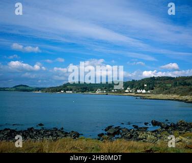 La côte à Kippford ou Scaur Dumfries et Galloway Ecosse Banque D'Images