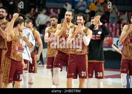 Palasport Taliercio, Venise, Italie, 15 décembre 2021,Michele Vitali (Umana Reyer Venezia) pendant Umana Reyer Venezia vs Cedevita Olimpija Ljubljana Banque D'Images