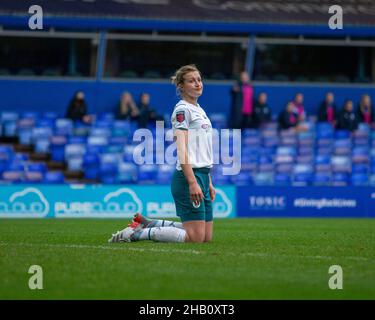 Birmingham, Angleterre, 12th Decemb Ellen White (18 Manchester City) en action dans le match WSL entre Birmingham City et Manchester City Women Gareth Evans/SPP Banque D'Images