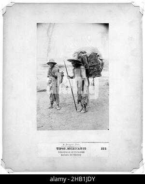 Sans titre, A. Briquet, français, actif 1860-1895, photographie d'argent d'albumine,s.d., 7 3/4 x 4 1/2 po Banque D'Images