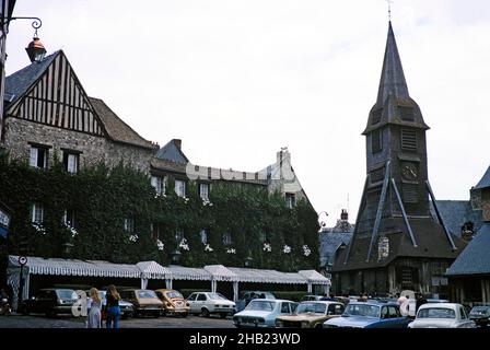 Église Sainte-Catherine, Honfleur, Normandie, France 1976 Banque D'Images