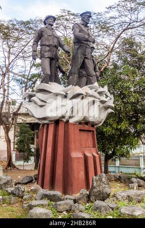 MANILLE, PHILIPPINES - 27 JANVIER 2018 : Monument général Douglas MacArthur à Manille Banque D'Images