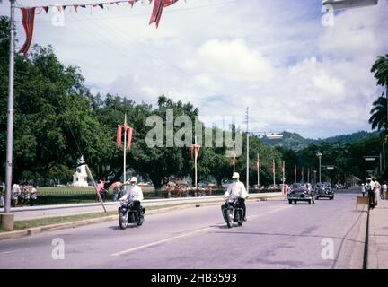 Jour de l'indépendance, 31 août 1962, Port of Spain, Trinité-et-Tobago, Antilles Banque D'Images