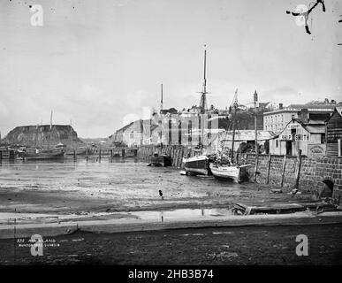 Auckland, Burton Brothers studio, studio de photographie, Dunedin, photographie en noir et blanc Banque D'Images