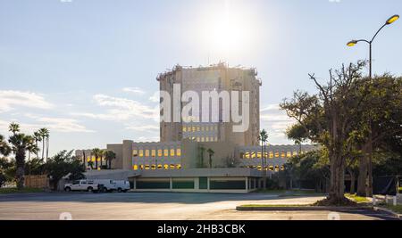 Corpus Christi, Texas, États-Unis - 18 septembre 2021 : le palais de justice du comté de Nueces Banque D'Images