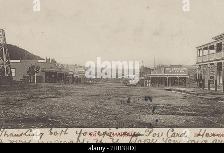 Te Aroha, studio Muir & Moodie, 1905, te Aroha Banque D'Images