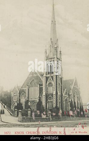 KNOX Church, Dunedin, Nouvelle-Zélande, studio Muir & Moodie, 1904-1915, Dunedin Banque D'Images