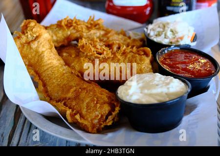 Fish And Chips Banque D'Images