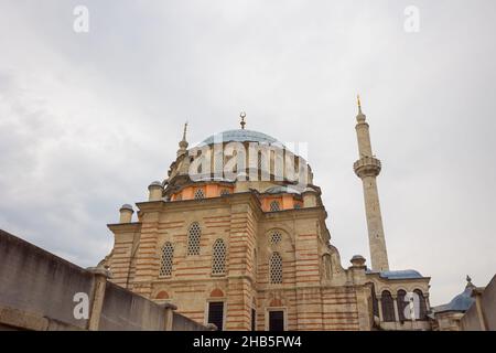 Mosquée Laleli à Istanbul.Photo d'arrière-plan du ramadan. Banque D'Images