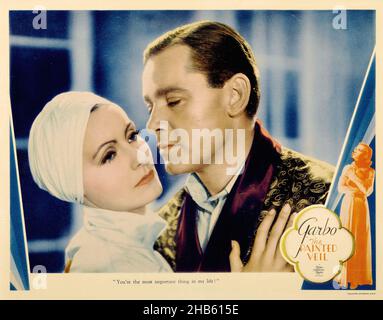 GRETA GARBO et GEORGE BRANT dans LE VOILE PEINT (1934), réalisé par RICHARD BOLESLAVSKI.Crédit: M.G.M./ Album Banque D'Images