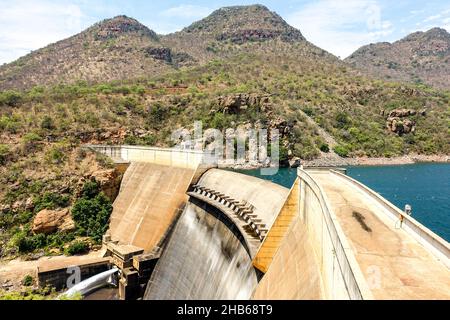 Barrage de Blyderivierpoort au Blyde River Canyon, Mpumalanga, Afrique du Sud Banque D'Images