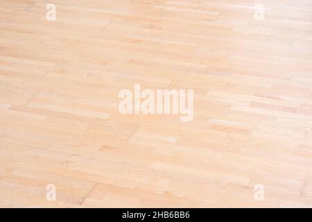 Futsal en bois, handball, volley-ball, basket-ball, terrain de badminton. Fond de texture de motif de bois grunge, fond de texture de parquet en bois Banque D'Images