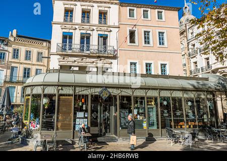 Restaurant Quaire Vingtneuf 89 à Narbonne, France Banque D'Images